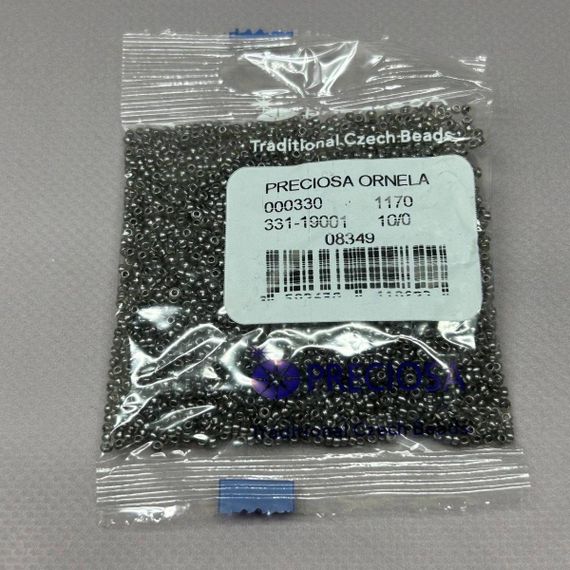 Бисер чешский Preciosa 10/0, цвет 08349 - 50 г | Зображення 1