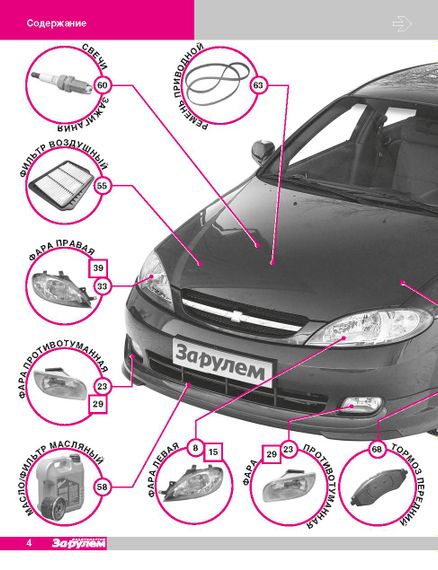 Chevrolet Lacetti. Посібник «Економ на сервісі». Книга | Зображення 1