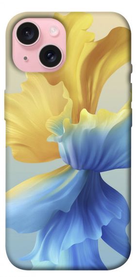 Чохол з картинкою Абстрактна квітка для Apple iPhone 15 (6.1")