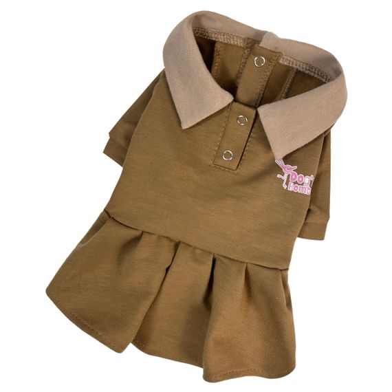 Сукня Поло коричневе P-38