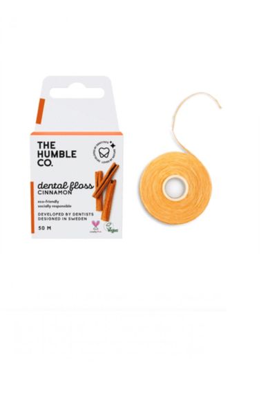 Зубна нитка-флос Humble (DF003) кориця, 50м | Зображення 1