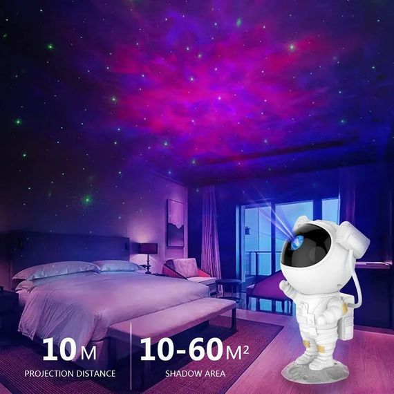 Нічник LED зоряне небо Astronaut (з пультом)‌ | Зображення 4
