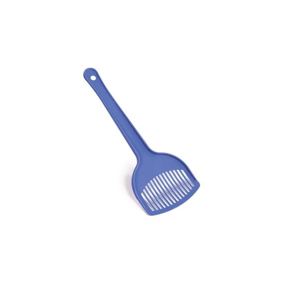 Лопатка Природа №1 з отворами для гранульованого або бентонітового наповнювача маленька упаковка 10 шт | Зображення 2