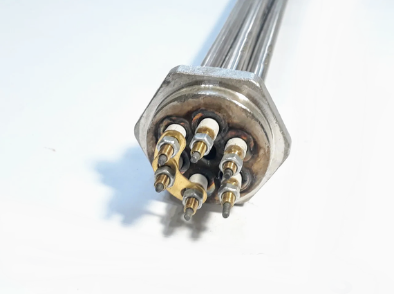 Блок ТЭНов 7500W с резьбой 1,5" (Украина) | Зображення 1