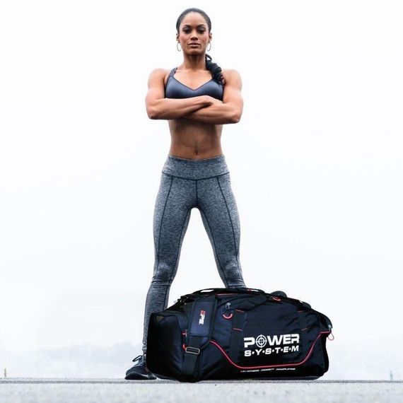 Спортивная сумка Павер систем PS-7010 Gym Bag Magna Black/Red | Зображення 2