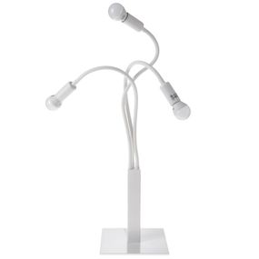 Настольная лампа в современном стиле гибкая BL-423T/3 E14 WH