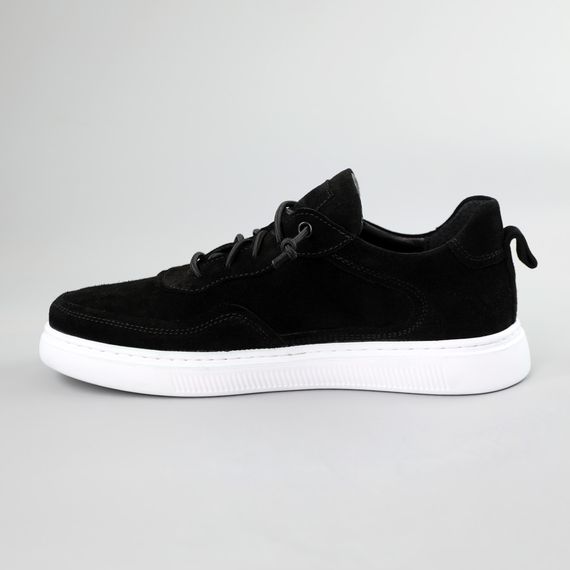 Кеди чоловічі замшеві 591352 Чорні 40 41 42 43 44 45 | Зображення 2