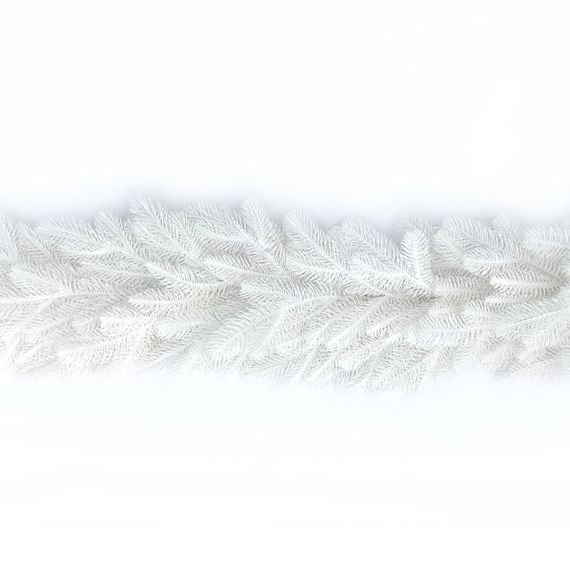 Гирлянда хвойная Lux литая 1,2 м белая