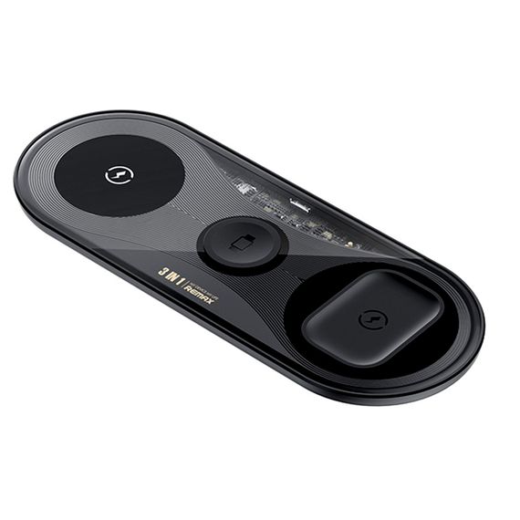 Бездротовий зарядний пристрій 3 в 1 XPRO RP-W61 чорний (MAW-45357_856) | Зображення 2