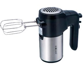Ручний міксер 6 швидкостей Haeger HG-6689 сріблясто-чорний 300W (HG-6689_529)
