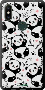 Чохол на Xiaomi Mi Mix 2s Панди "4318b-1438-2448"