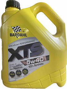 Моторна олива BARDAHL XTS 5W40 SN/CF A3/B4 MB 229.3/229.5 VW 502.00/505.00/501.01 RN0700/0710 4л.