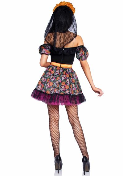 Костюм Катріни Leg Avenue Marigold Catrina Dress M | Зображення 3