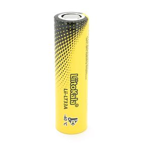 Акумулятор 18650 Li-Ion LiitoKala LT33A, 3300mAh, 3.7V (2.5-4.2V), 18.3*64.8mm, LowTemp-40-60℃, Black/Yellow
