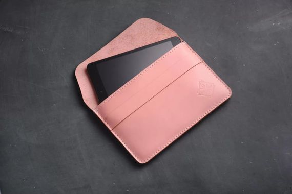 Шкіряний чохол Skin and Skin Ipad Sleeve 12.9 Рожевий (LC04PI-12) | Зображення 2