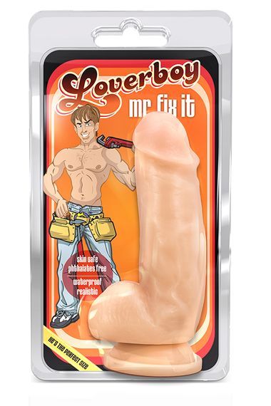 Фалоімітатор LOVERBOY-Mr. FIX IT, Натуральный | Зображення 1