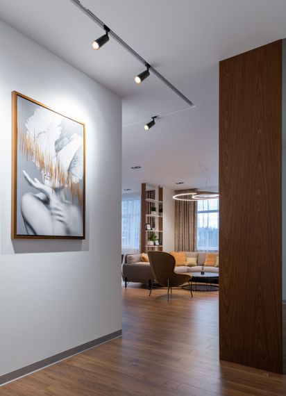 Светильник трековый поворотный LED KW-219/5W NW BK | Зображення 9