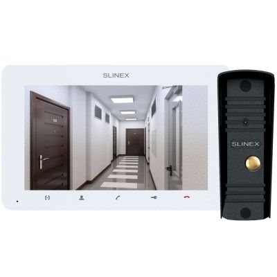 Комплект видеодомофона Slinex SM-07 white  ML-16HR | Зображення 1