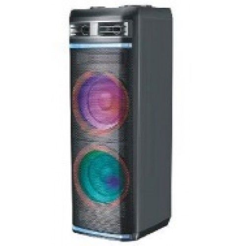 Акумуляторна акустична система XPRO 298  колонка валіза 150Вт USB, SD, FM радіо, Bluetooth, мікрофон, ДУ (MER-15693) | Зображення 4