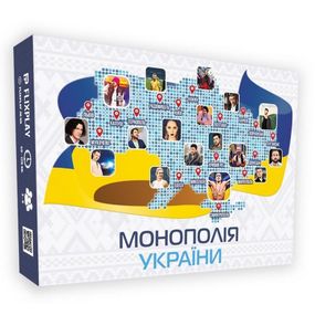 Настольная игра "Монополия Украины" PLR-0044 на украинском языке