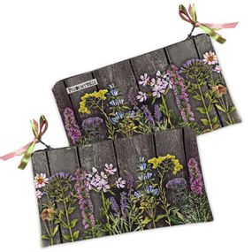 Косметичка женская Secret Garden фиолетовые 20х12 см (K_14S104)