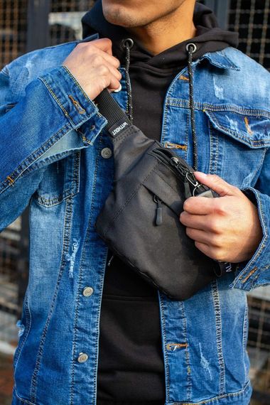 Сумка Бананка Барсетка Через Плече Without Basic Black | Зображення 1