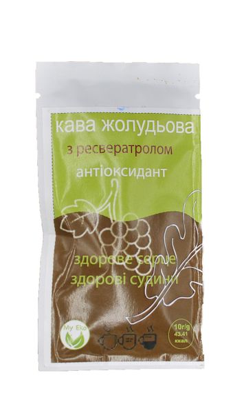 Кофе жолудей дуба с ресвератролом 10 г | Зображення 4