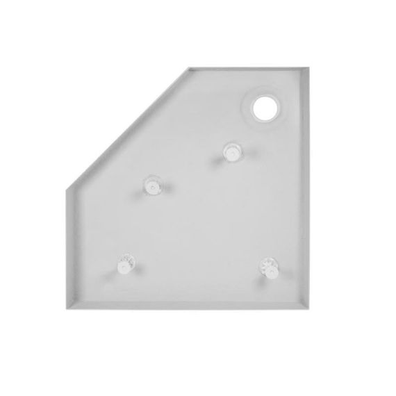 Душевой поддон Qtap Diamond 309912 90x90x12 см + сифон | Зображення 3