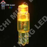 Жовта світлодіодна Автолампи T5-WEDGE-1LED | Зображення 2