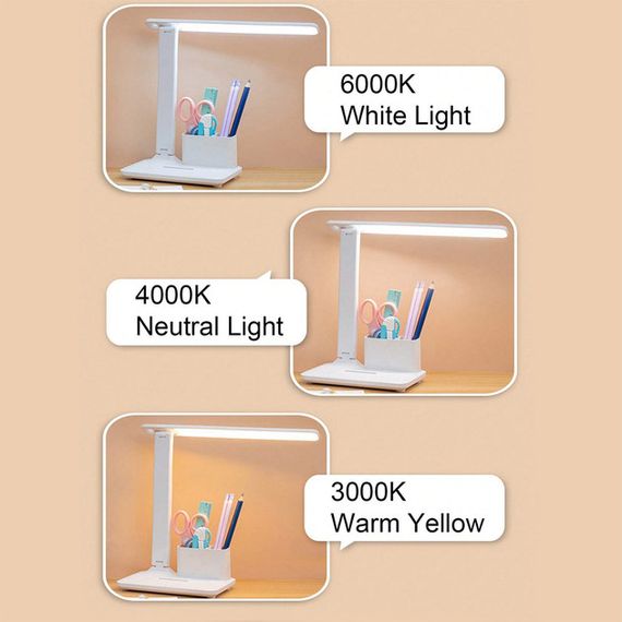 Настільна лампа з акумулятором U&P A6 7W White (PRN-A6-WT) | Зображення 3