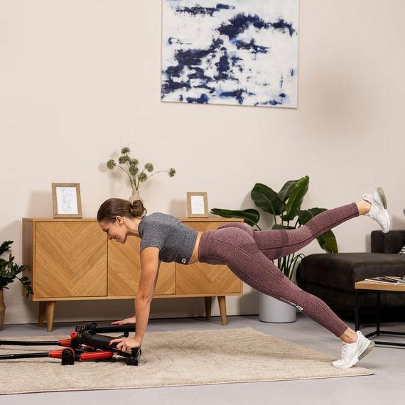 Степпер Hop-Sport HS-045S Slim красный | Зображення 8