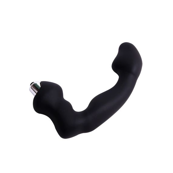 Масажер простати рельєфний Chisa Black Mont Avatar Dildo з вібрацією, чорний Sex Aura | Зображення 3