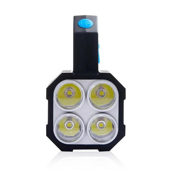 Ручной фонарь Bailong BL X502 • Мощный фонарь с COB-светом и USB зарядкой | Зображення 5