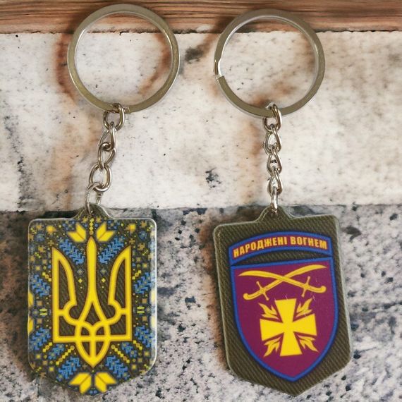 Брелок гумовий 115 окрема механізована бригада | Зображення 1