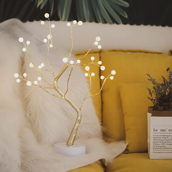 Настільний декоративний світильник Bonsai Tree · LED нічник лампа Дерево | Зображення 5
