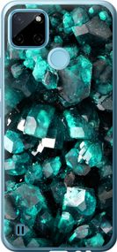 Чехол на Realme C25Y Кристаллы 2 "3674u-2553-17620"