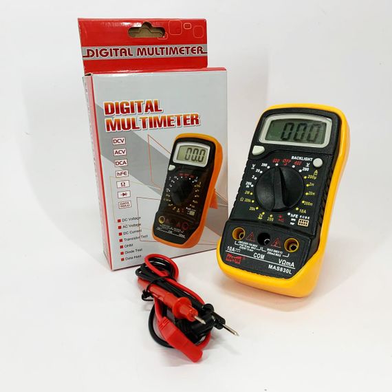 Мультиметр цифровий універсальний цифровий тестер HAOYUE MAS830L, Тестер напруги постійного струму CL-31 | Зображення 8