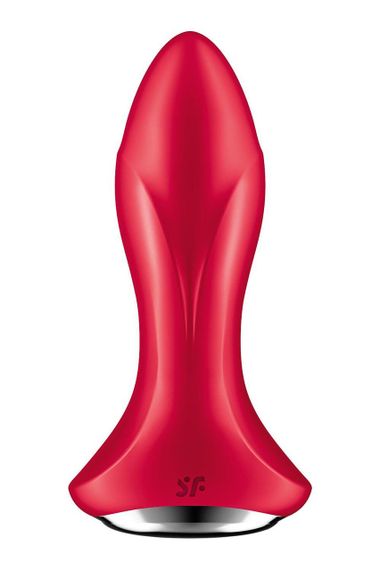 Анальна смартвібропробка із перлинним масажем Satisfyer Rotator Plug 1+ Red | Зображення 3