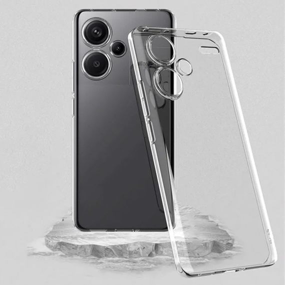 TPU чохол Epic Transparent 1,5mm Full Camera для Xiaomi Redmi Note 13 Pro+ Безбарвний (прозорий) | Зображення 1