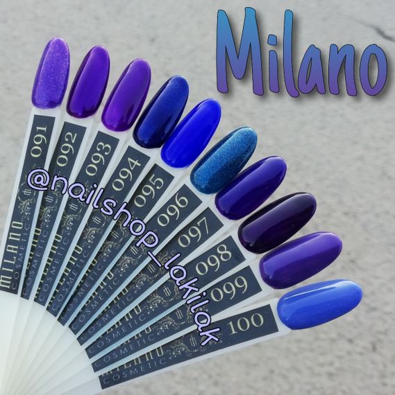 Гель-лак Milano 091 8мл | Зображення 7