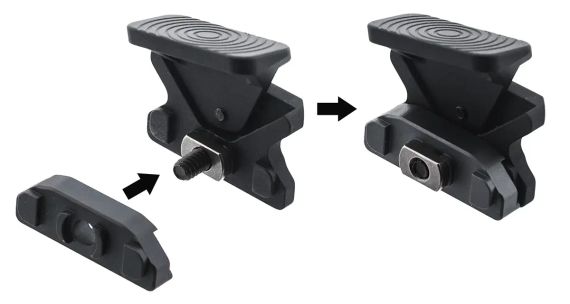 Упор Leapers UTG Angled Mount на цівку. M-LOK. Black | Зображення 2