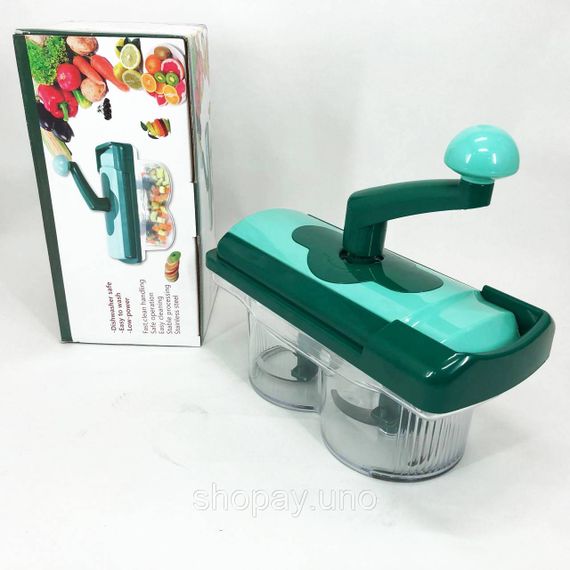 Овочерізка Nicer Dicer Twist багатофункціональна мультирізка, подрібнювач для продуктів | Зображення 2