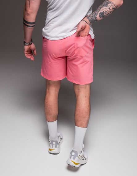 Мужские шорты из плащевки внутри с сеткой RA2031/1  цвет розовый, размер L | Зображення 1