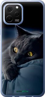 Чохол на Huawei Nova Y61 Димчастий кіт "825u-2983-2448"