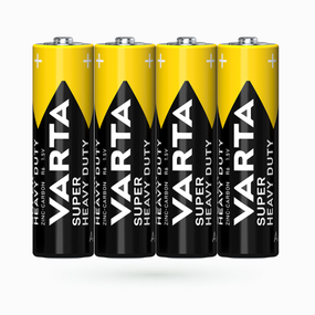 Батарейка сольова AA/R6 (пл-4шт) VARTA Super Heavy Duty