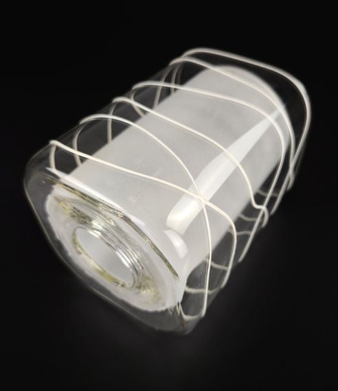 Плафон патрон E27 126 11х11х15 см матовий прозорий | Зображення 6