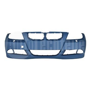Бампер передний BMW 3 E90 04-08/ 3 E91 04-08 (под покраску, под фароомыватели), AutoTechteile, 712 5176,