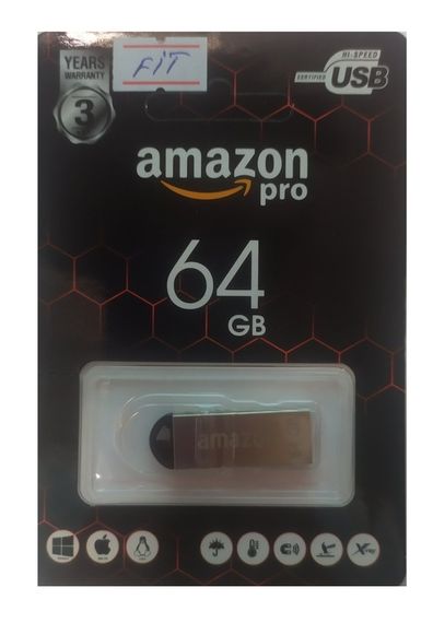Флеш-накопичувач USB 64ГБ надміру надійний металевий корпус XPRO Pro FIT (MER-15056_236) | Зображення 2