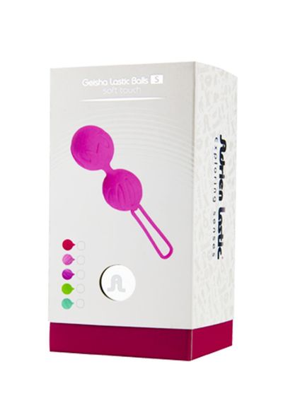 Вагинальные шарики Adrien Lastic Geisha Lastic Balls S, розовые sexstyle | Зображення 2