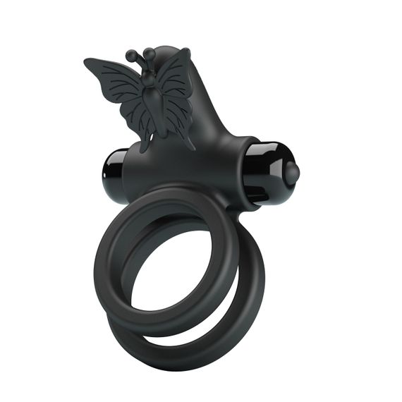 Ерекційне кільце - Pretty Love Passionate Ring IX Black | Зображення 5